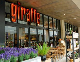 Strip out of Giraffe Cafe, Milton Keynes